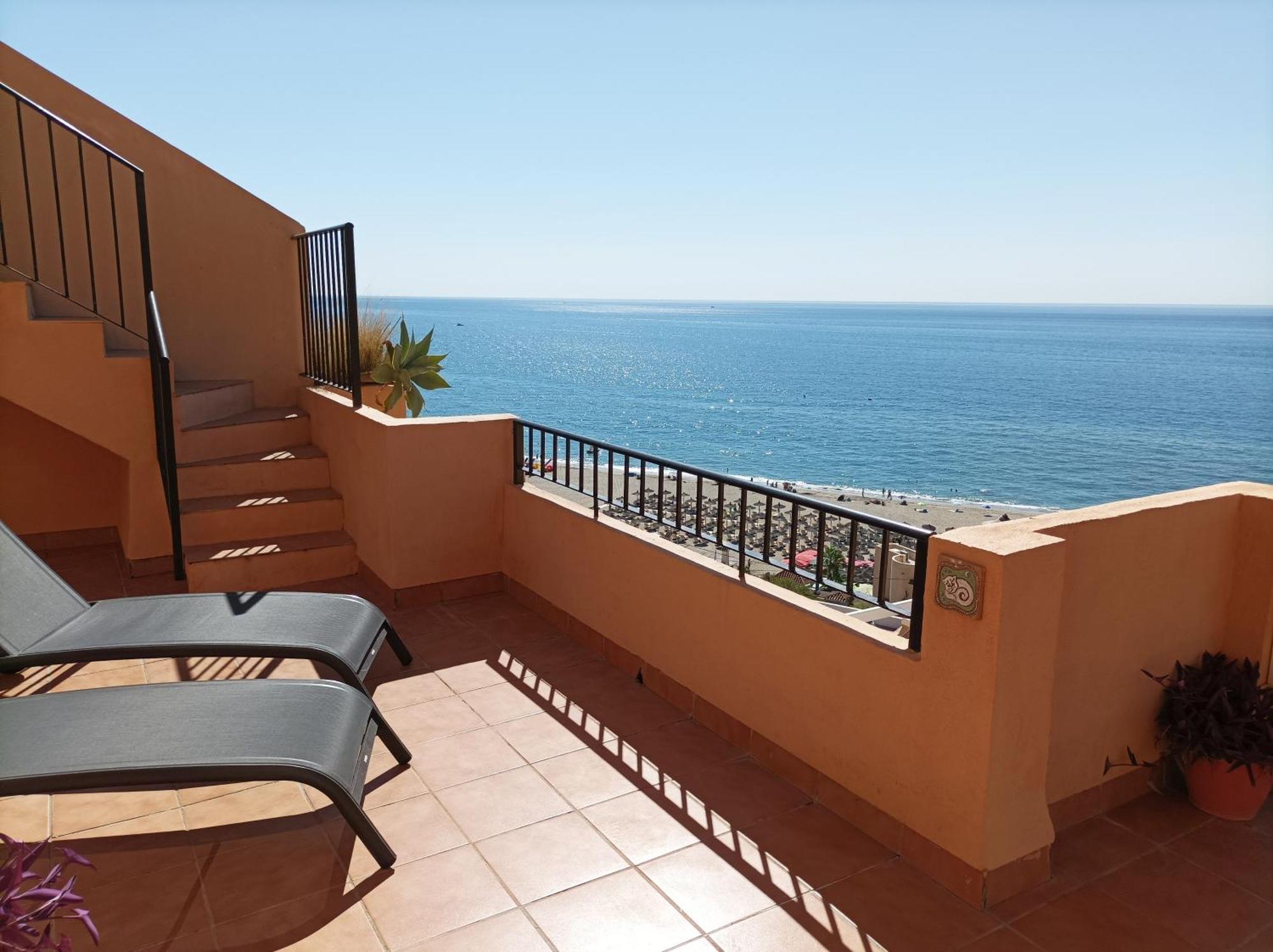Carvajal Beach Seaview Apartment Бенальмадена Экстерьер фото
